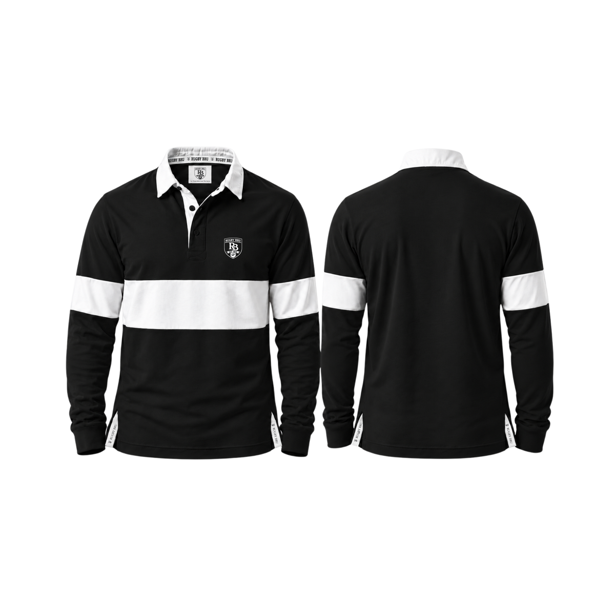 VINTAGE JERSEY • BLACK & WHITE