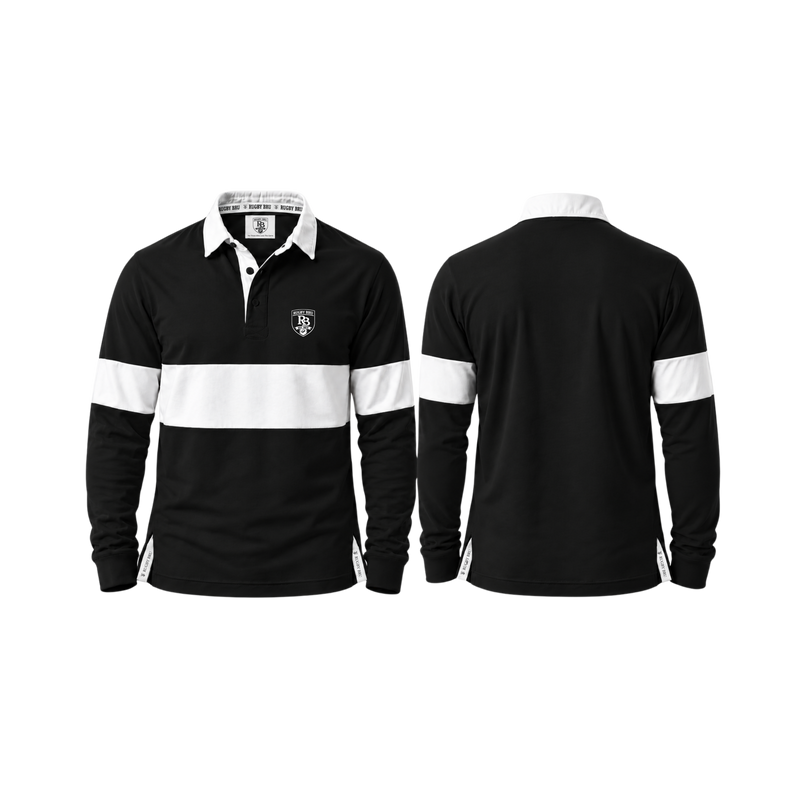 VINTAGE JERSEY • BLACK & WHITE