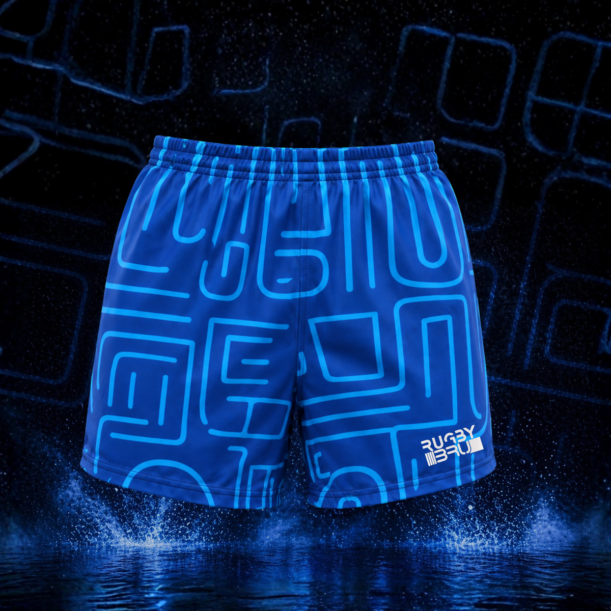 RUGBY SHORT • NEON CIRCUIT