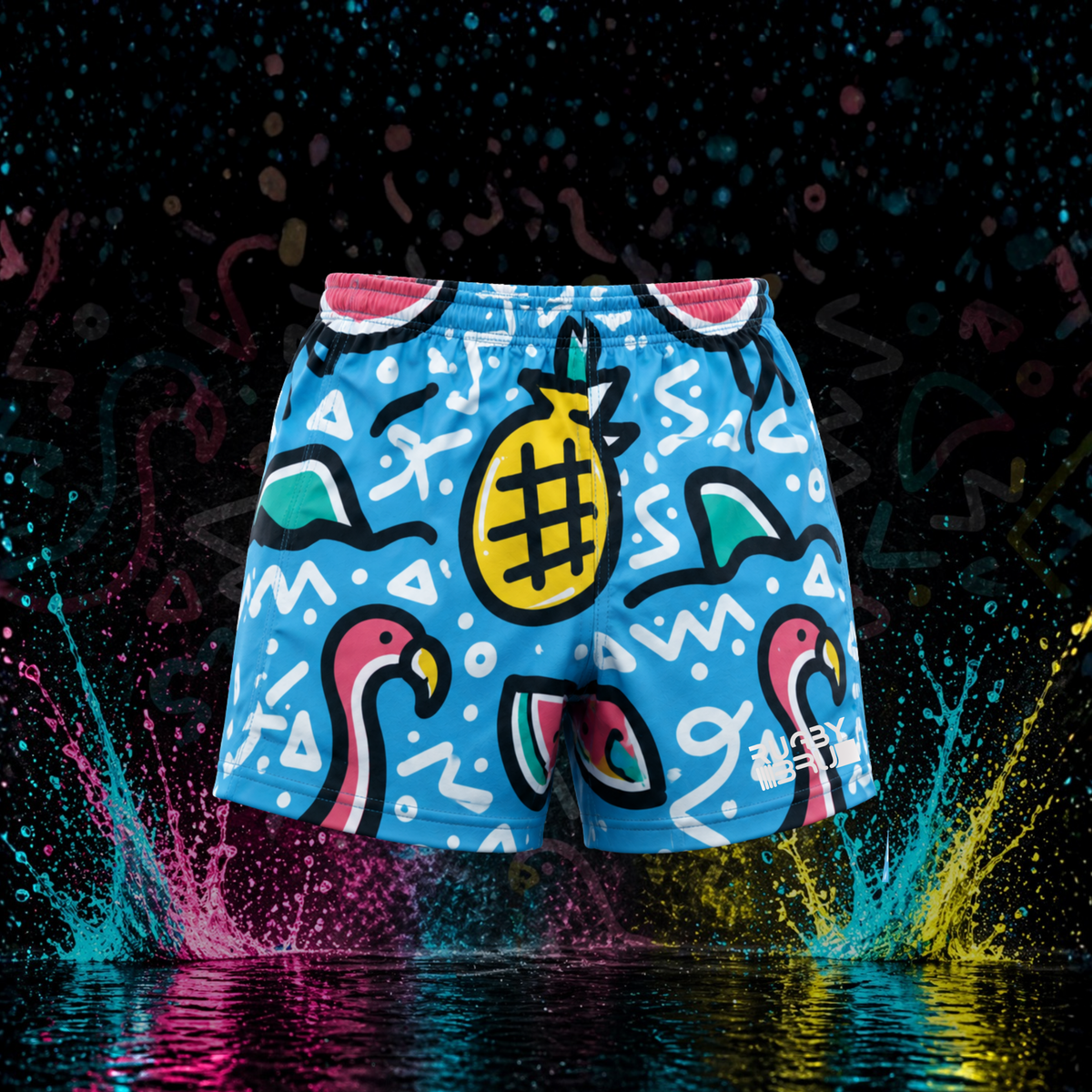 RUGBY SHORT • BEACH BRU
