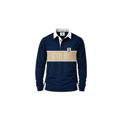 VINTAGE JERSEY • NAVY & BEIGE