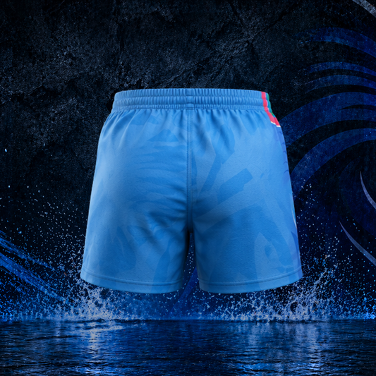 RUGBY SHORT • BLUE REEF
