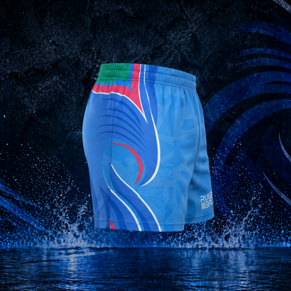 RUGBY SHORT • BLUE REEF